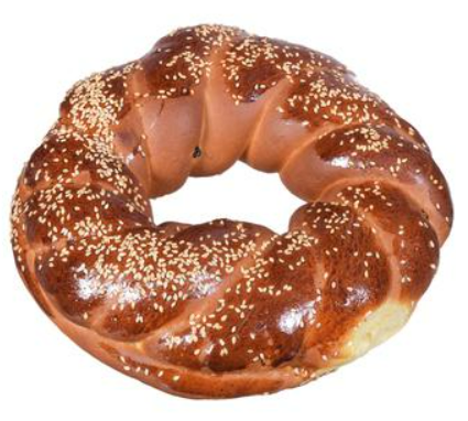 Калач святковий з родзинками, 1 кг